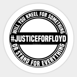 Justice For George Floyd Sticker